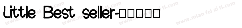 Little Best seller字体转换